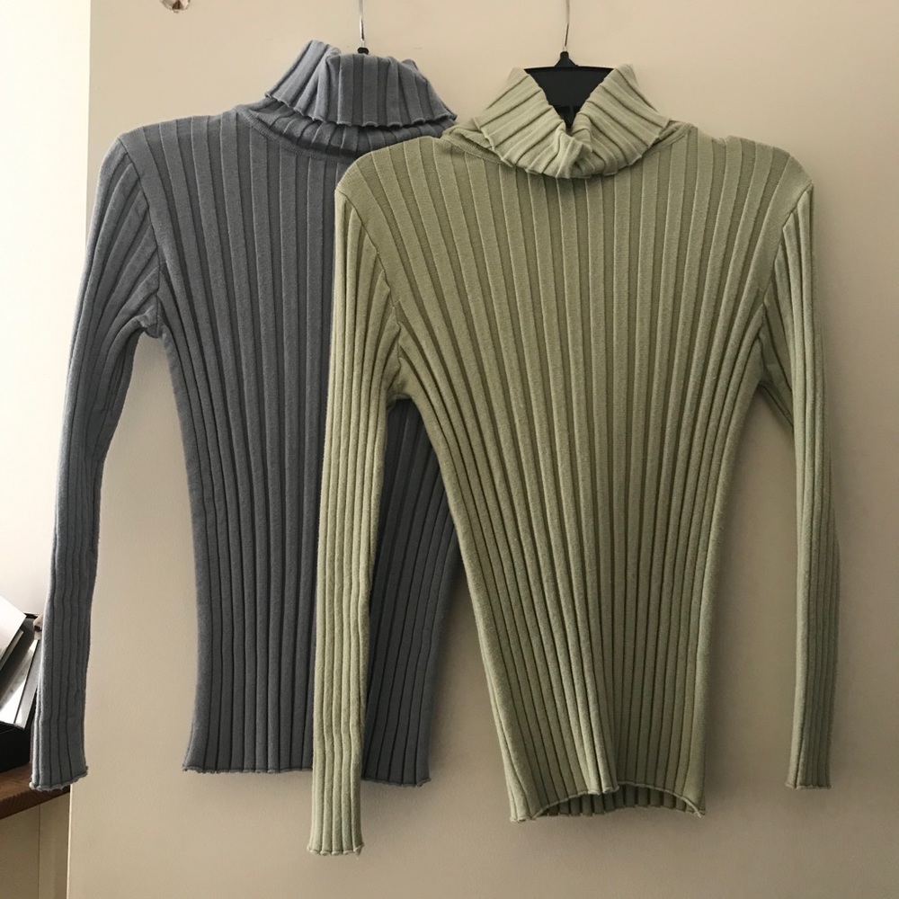 VERGE GIRL RIB SWEATER SET